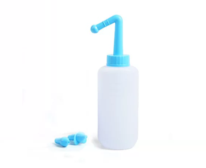 手动洗鼻器｜成人儿童鼻腔清洗器｜鼻炎护理海盐水冲洗壶